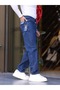Men's Baggy Fit Casual Jean Denim Jeans - 4