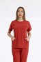 Single Top Crew Neck Lycra Doctor and Nurse Uniform Surgical Uniform Tile |   Brl Bagel - 4