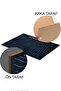 طقم طاولة ملصقات MDF مكون من 3 قطع بإطار أسود - مجموعة 16 - 2