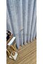 Nardo Grey Cloud Tulle Exculusive Micro Mesh 3 Layers Pleated Grey Tulle Curtain - 2