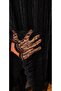 Black 2 Layers Pleated Tulle Curtain Broken Glass New Fashion Tulle Curtain - 2