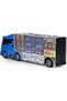 Police Truck Set with Ramps - Police Transport Truck - Slide Truck - Vehicle Road Set - Truck Road Set - Oyu - 2