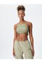 Parachute Crop Top Halter Neck with Stopper - 3