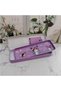 Kawaii Sanrio Kuromi Cinnamoroll Pom Pom Purin My Melody Metal Pen Holder Pencil Case - 2