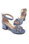Butterfly Bow Girls' Evening Dress Shoes, Children's High Heels