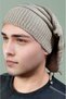 2-Piece Men's Winter Knitwear Knitted Beanie and Neck Collar - 2