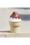 Ice Cream Table Lamp and Pen Holder, Coffee, 20X9,