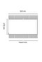 Cotton Knitted Arms 310 Cm Seat Sofa Sofa Bed Cover Front Fringed Non-Slip Design Multi-Purpose - 3