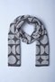 Circle Patterned Knitwear Scarf - 5