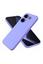 Tecno Camon 20 Compatible Silicone Case - Flexible Pastel Color Cover with Camera Protection - Lilac