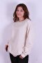 Women's Cream Sweat - V2697Az/Bg759 - 3