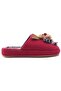 607155.Z4Pr Red Women's House Slippers - 4