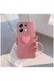 Xiaomi Redmi Note 13 Pro 4g Compatible Case Hearted Love Silicone Case Pink
