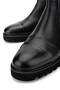 Men's Genuine Leather Black Classic Boots - 4