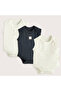 Cool Bear 3-Piece Sleeveless Body Set Ecru/Navy Blue