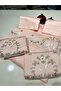 100% Cotton Satin Embroidery Embroidered 6 Piece Duvet Cover Set – Double |   Dowry - 2