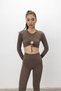 Waist Tie-Detail Sport Cropped - 3