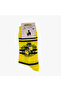 HARRY POTTER LICENSED HUFFLEPUFF LOGO SOCKS - 3