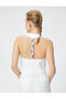 Back Detailed Blazer Vest - 4