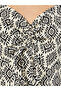 All Over Print Ruched Detail Midi Dress - 3
