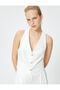 Back Detailed Blazer Vest - 2