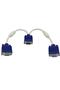 Vga y cable multiplexer switch splitter cable multi monitor tv