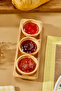 4 Pieces Bamboo Sauce Bowl Jam Honey Mayonnaise Ketchup Breakfast Set - 4