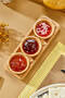 4 Pieces Bamboo Sauce Bowl Jam Honey Mayonnaise Ketchup Breakfast Set - 3