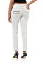 WD256B Slim Fit Regular Waist Ankle Length Women's Pants - 5