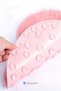 Aveo 1 Piece Silicone Bath Massage Mat with Suction Cups Back Scrubber Body Wash Loofah - 3
