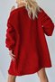 Women's V-Neck Oversize Knitwear Cardigan - 5