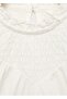 Shirred Neckline T-Shirt - 4