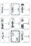 36 Pieces Glitter New Year Postcard Set Wholesale New Year Postcard Snowman Santa Claus - 6