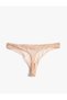 String Panties Frilly Tulle Normal Waist - 7