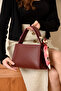Stylish Trend Hand and Shoulder Bag with Scarf