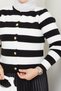 Women's Knitwear Cardigan Pleated Skirt Set - Black