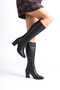 Hadid Leather Heeled Boots
