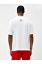 Sports Oversize T-Shirt Basketball Printed Crew Neck Short Sleeve - 4
