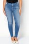Women 1984 Slandy Skinny Fit High Waist Wash Stretchable Denim, Blue