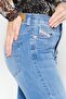 Women D-Roisin Supper Skinny Wash Stretchable Denim, Blue - 3