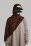 Combed Shawl - Bitter Brown