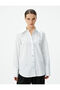 Classic Poplin Shirt Long Sleeve Buttoned Regular Fit Cotton - 3