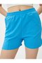 Ribbed Comfortable Short Shorts with Elastic Waist - 5