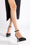 Platform Karnıyarık Pointed Women's Shoes - 4