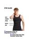 Black Men's Athlete Corset Waist Chest Belly Toning Corset to Help with Upright Posture - 4