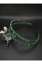 Stylish and Elegant Wedding and Engagement Bridal Crown and Hair Accessory with Completely Handmade Crystal Stones