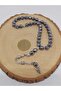 Terahertz Stone Top Segment Honeycomb Cut 33 Prayer Beads 8mm (36520) - 6