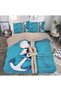 gift duvet cover ship anchor printed double duvet cover set without sheets - 2