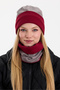 Hünkar Sytle, Double Color Double Layer Foldable Soft Women's Beanie Neck Collar Suit - 2