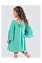 Girl's Crepe Pleat Dress - 2